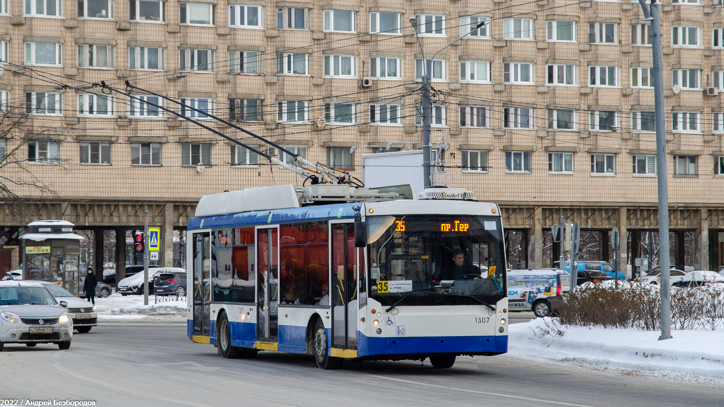Санкт-Петербург, Тролза-5265.00 «Мегаполис» № 1307