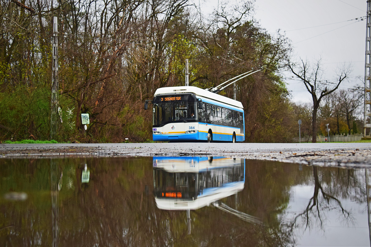 Дебрецен, Solaris Trollino II 12 Ganz-Škoda D № 384