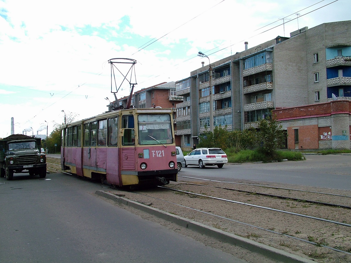 Ангарск, 71-605 (КТМ-5М3) № 121 Ангарск, 71-605 (КТМ-5М3) № 121