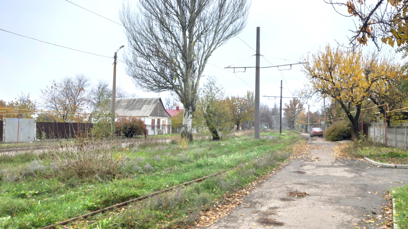 Донецк — Повреждения от военных действий; Донецк — Трамвайные линии: сеть 4-го депо