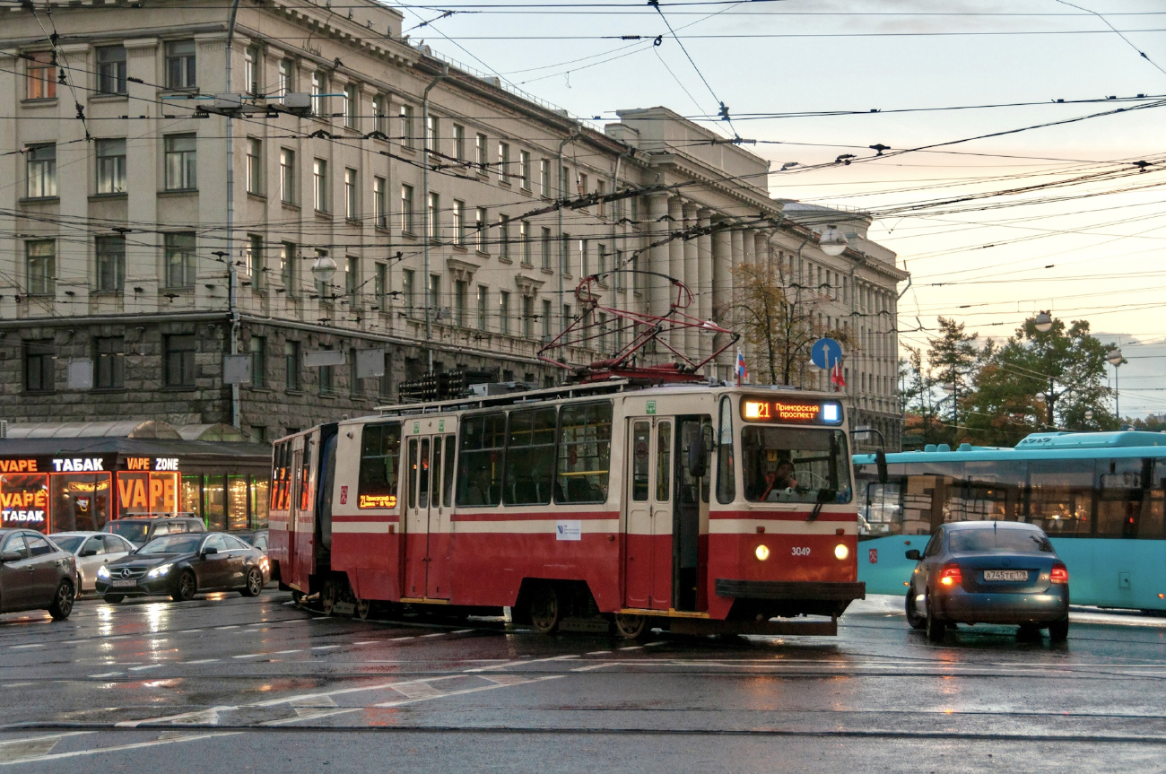 Санкт-Петербург, ЛВС-86К № 3049; Санкт-Петербург — Происшествия