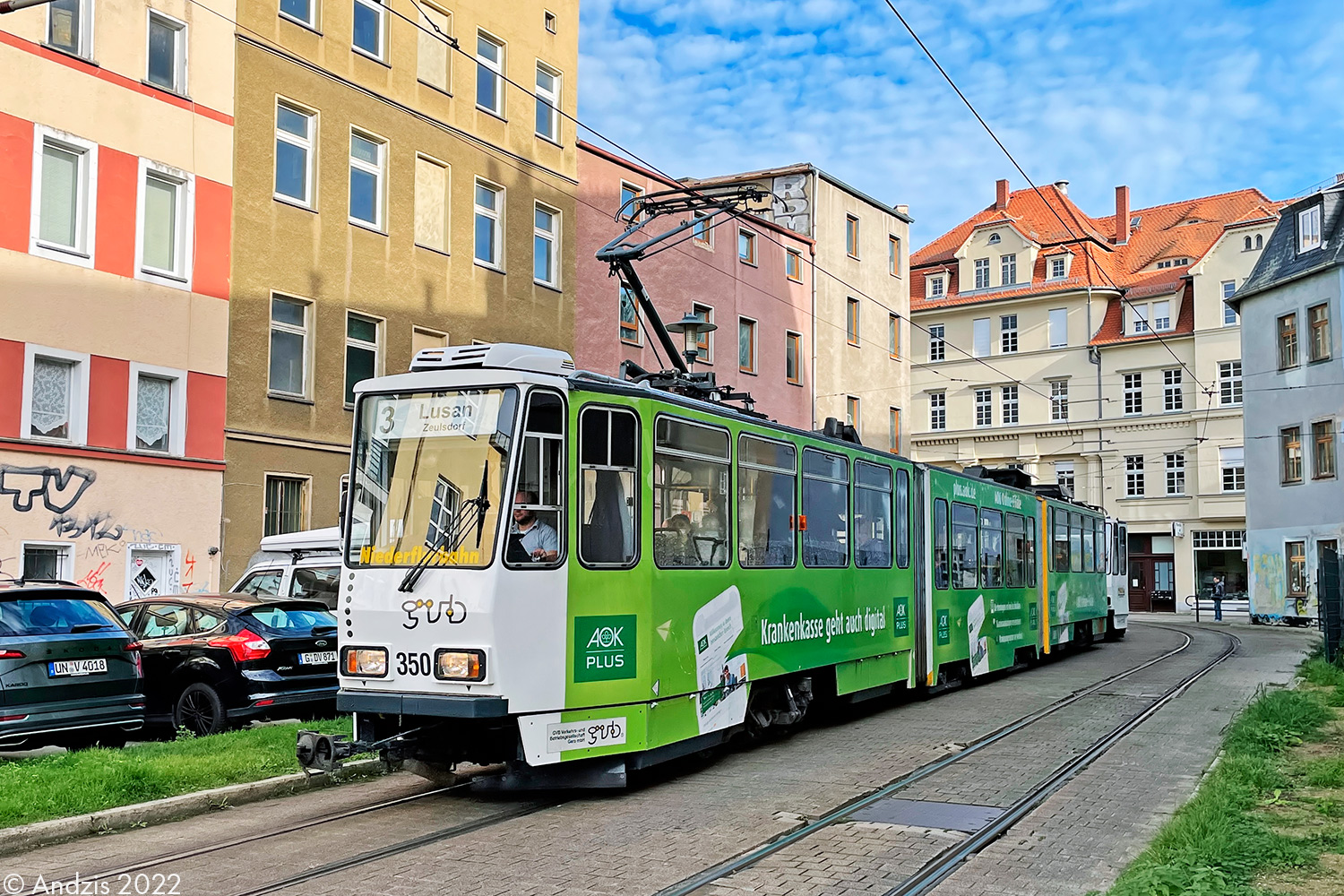Гера, Tatra KTNF8 № 350