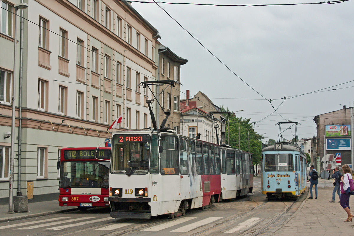 Гожув-Велькопольский, Konstal 105Na № 119
