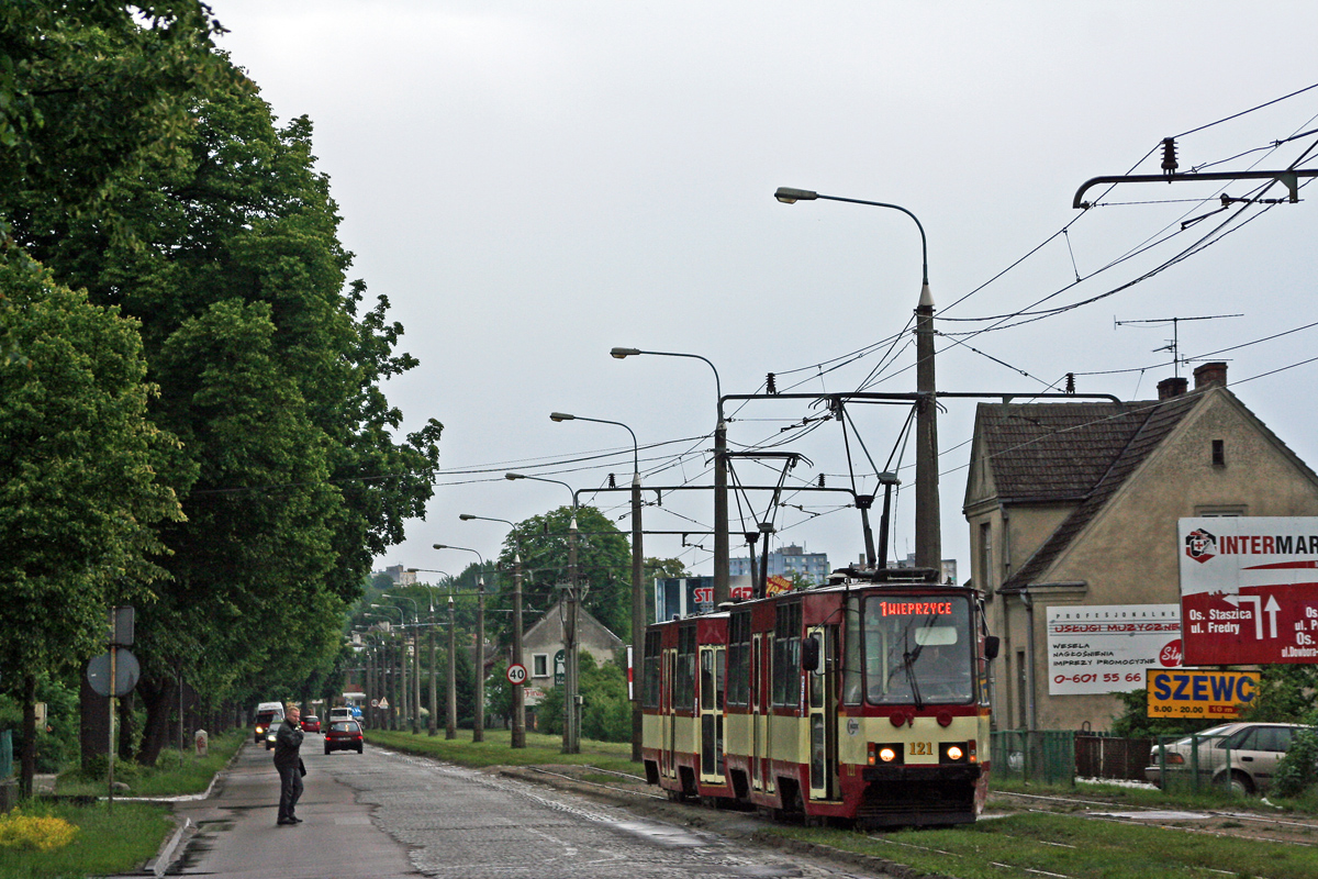 Гожув-Велькопольский, Konstal 105Na № 121