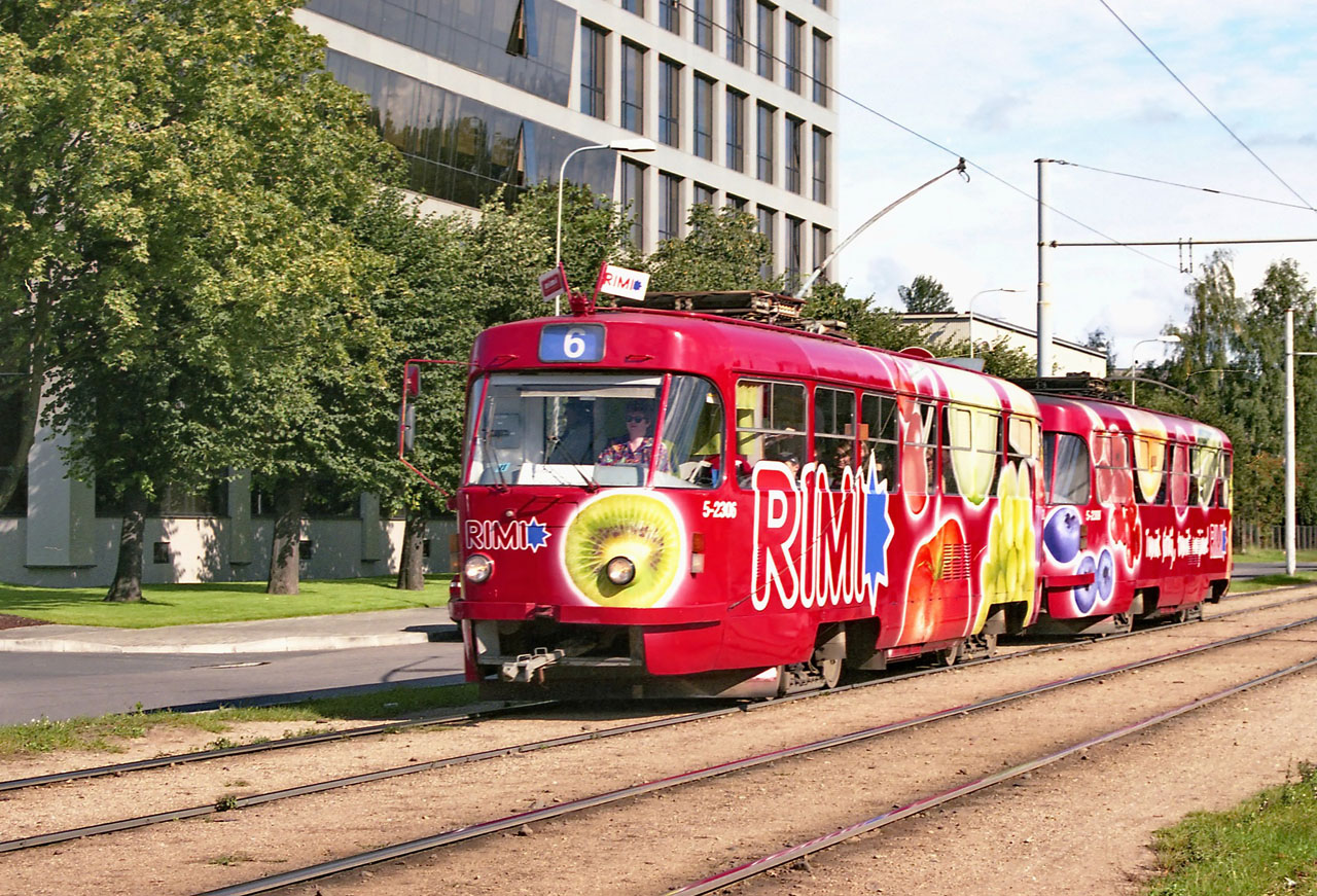 Рига, Tatra T3A № 5-2306