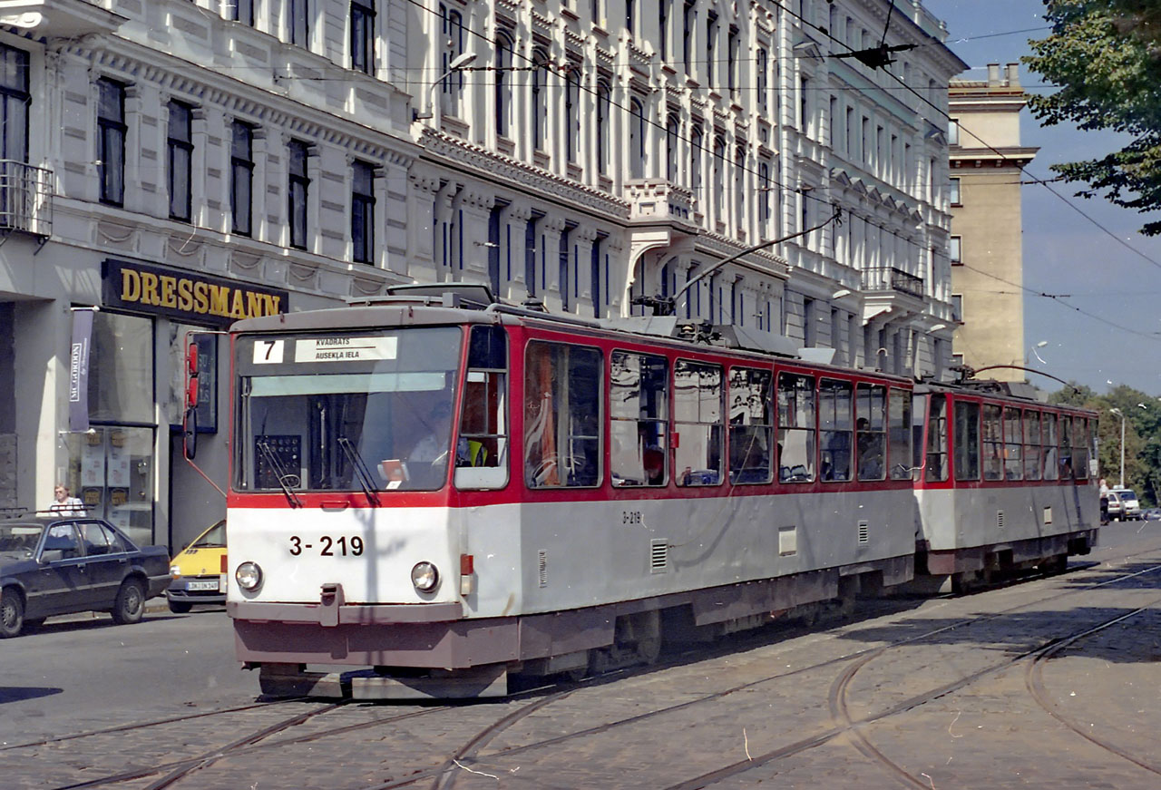 Рига, Tatra T6B5SU № 3-219