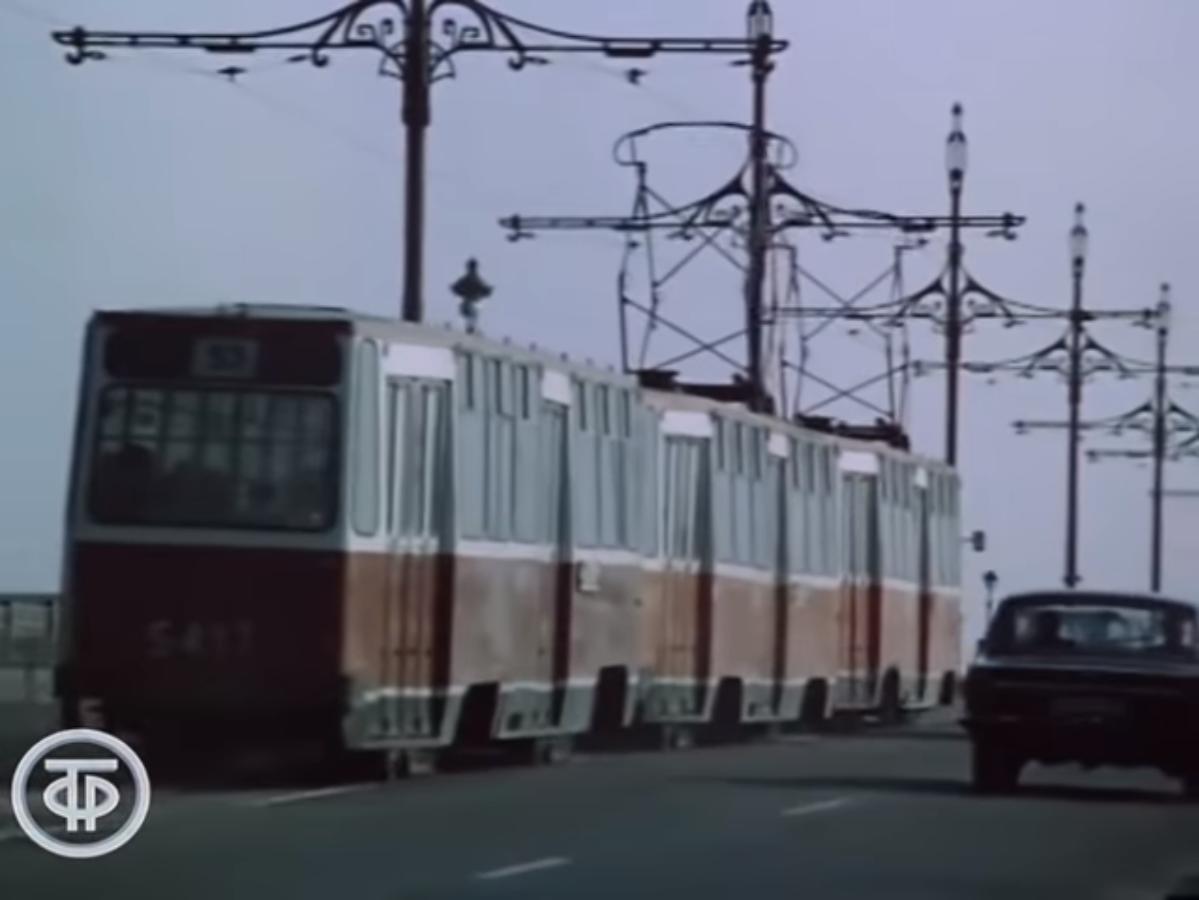 Санкт-Петербург, ЛМ-68М № 5417; Санкт-Петербург — Исторические фотографии трамвайных вагонов