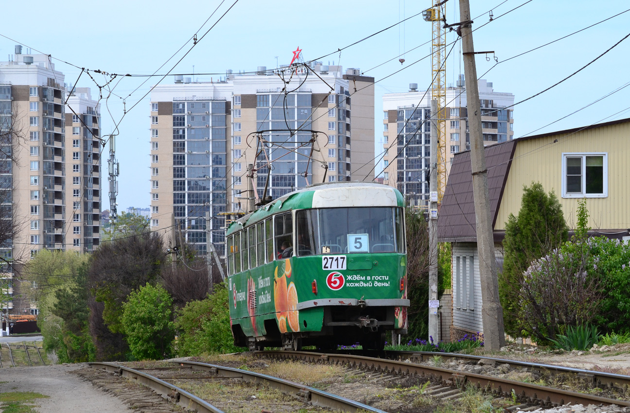 Волгоград, Tatra T3SU № 2717