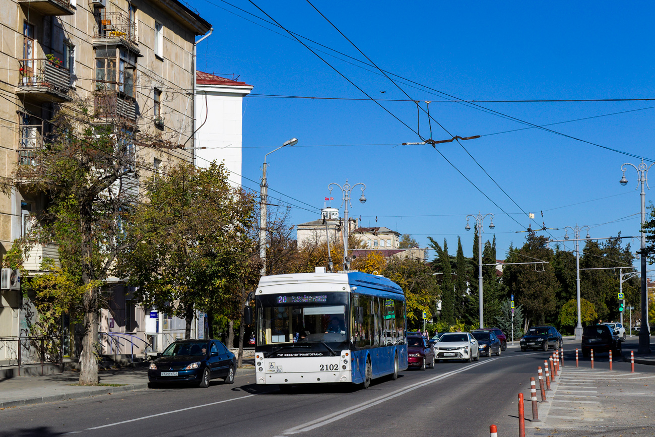 Севастополь, Тролза-5265.02 «Мегаполис» № 2102