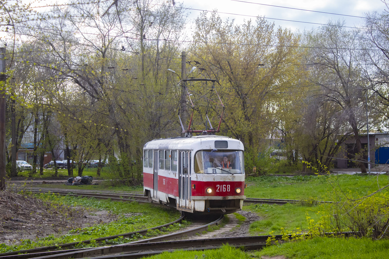Самара, Tatra T3SU № 2168; Самара — Конечные станции и кольца (трамвай)