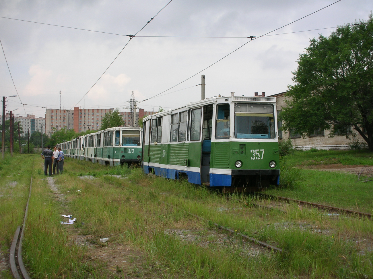 Хабаровск, 71-605 (КТМ-5М3) № 372; Хабаровск, 71-605 (КТМ-5М3) № 357