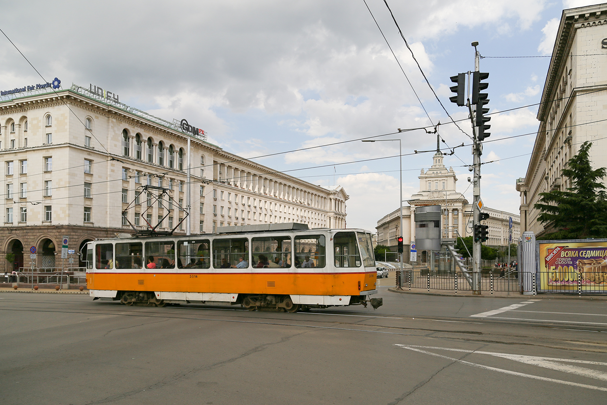 Sofia, Tatra T6A2B № 3014 Sofia, Tatra T6A2B № 3014