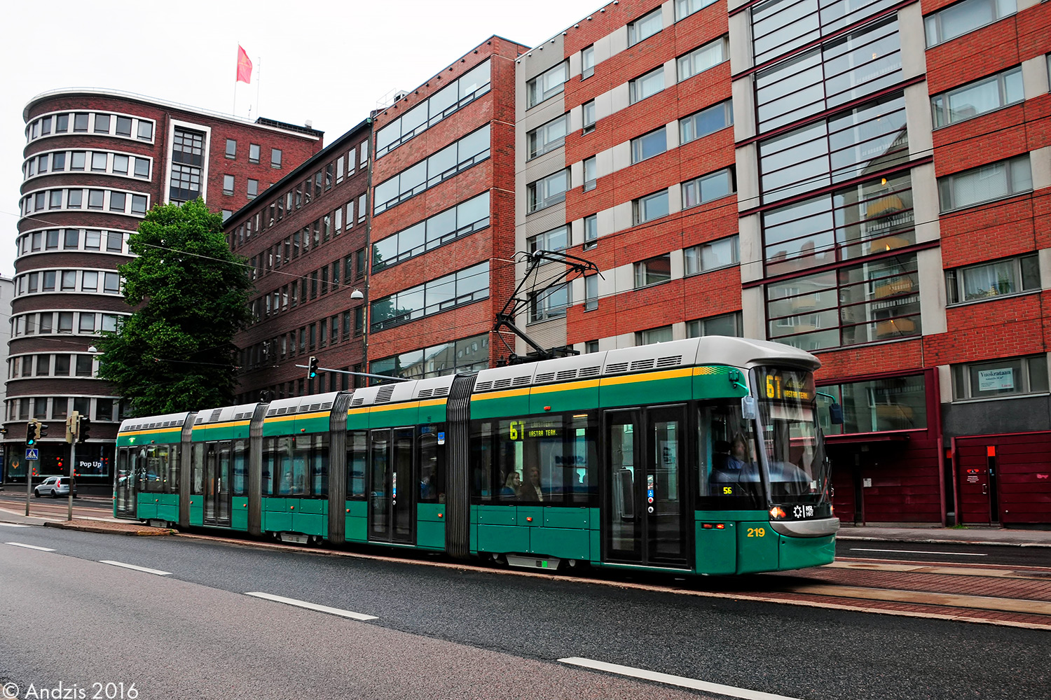 Хельсинки — Эспоо, Bombardier Variotram MLRV1 № 219