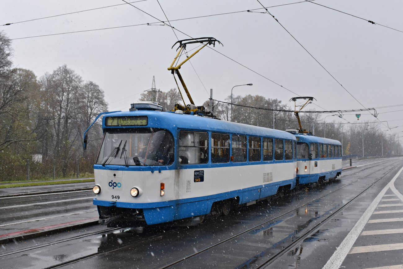 Острава, Tatra T3R.P № 949