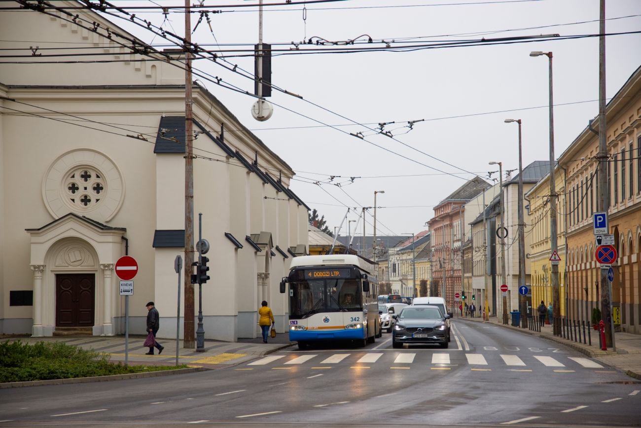 Дебрецен, Solaris Trollino II 12 Ganz № 342