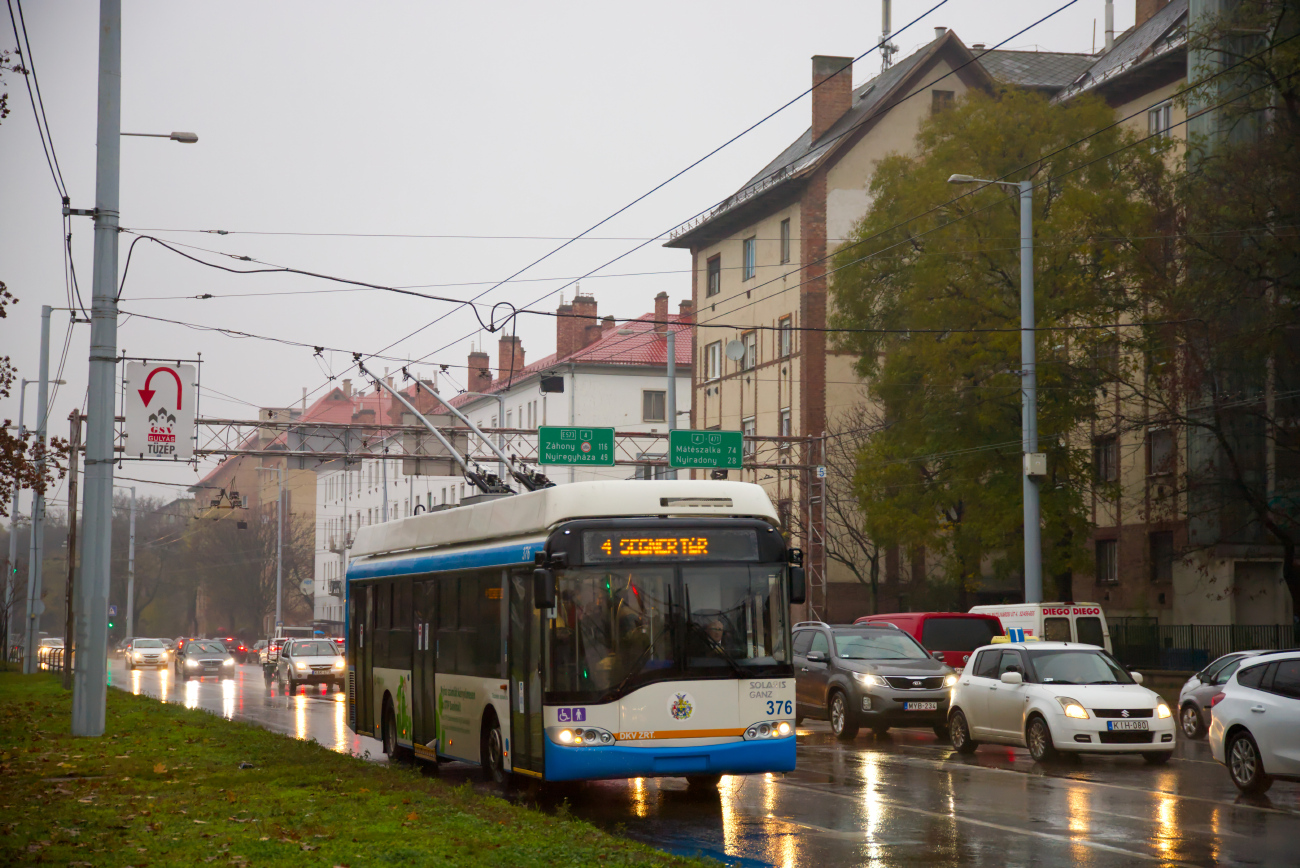 Дебрецен, Solaris Trollino II 12 Ganz-Škoda D № 376