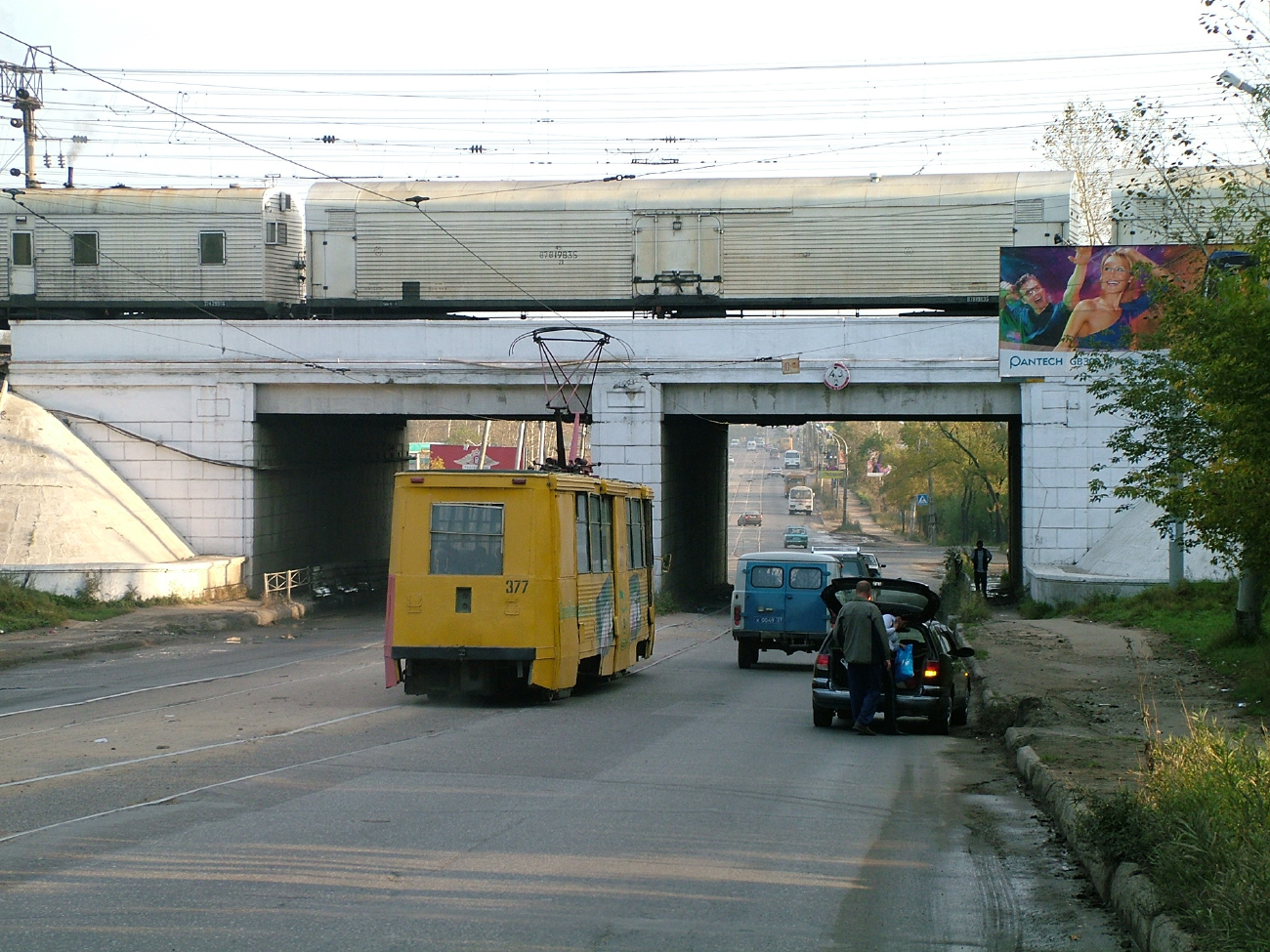 Khabarovsk, 71-605 (KTM-5M3) № 377 Khabarovsk, 71-605 (KTM-5M3) № 377