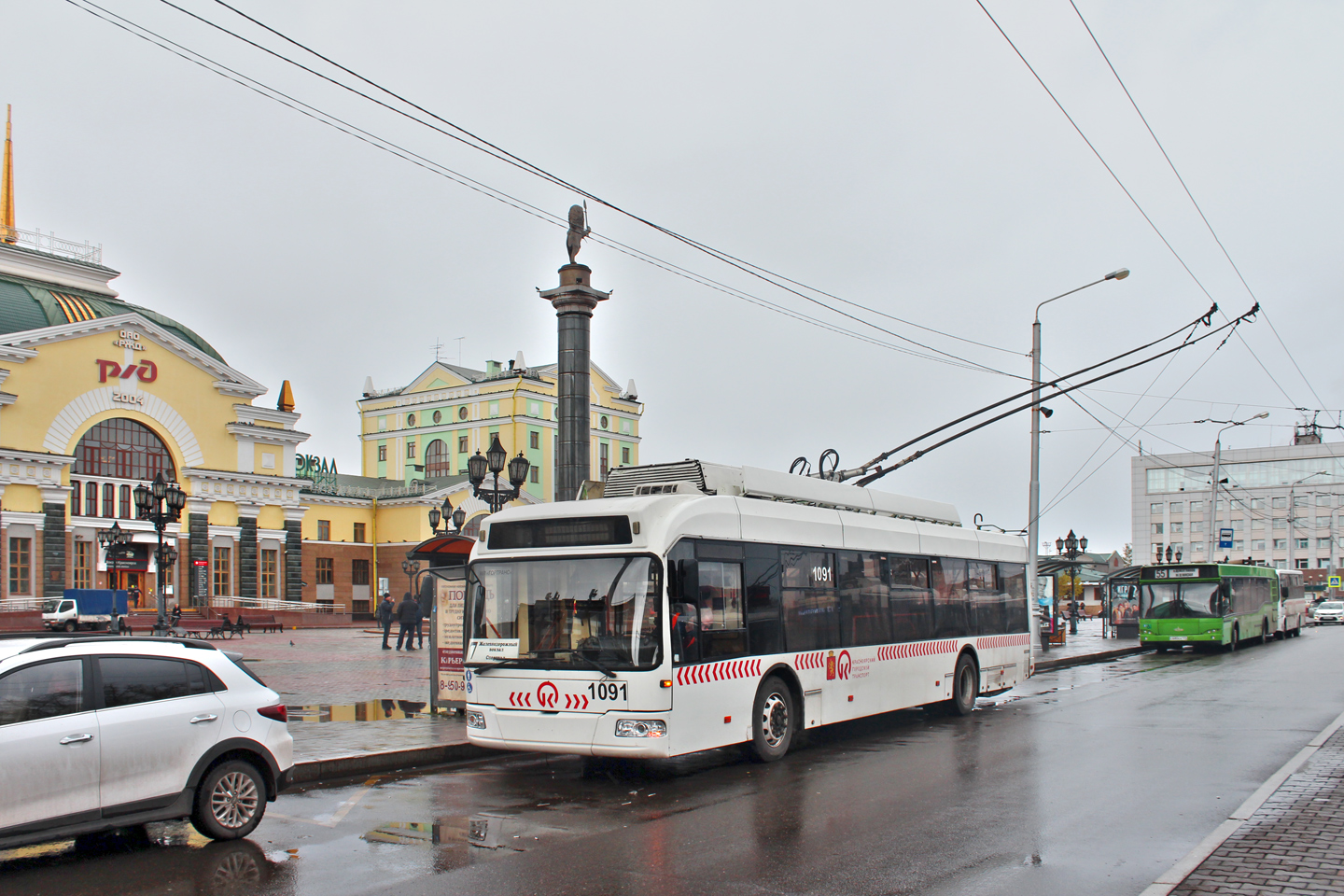 Красноярск, БКМ 321 № 1091