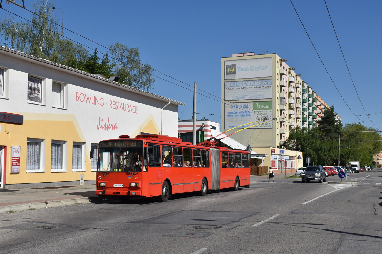 Ческе-Будеёвице, Škoda 15Tr13/7M № 51