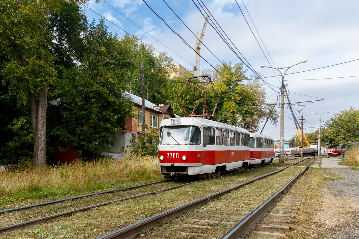 Самара, Tatra T3SU (двухдверная) № 2200
