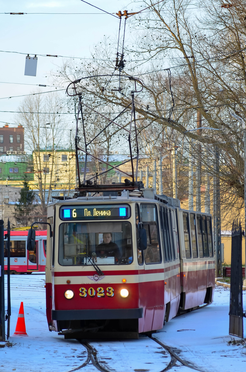 Санкт-Петербург, ЛВС-86К № 3023