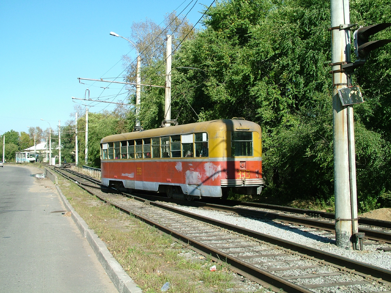 Хабаровск, РВЗ-6М2 № 333; Хабаровск — Линии электротранспорта и инфраструктура Хабаровск, РВЗ-6М2 № 333; Хабаровск — Линии электротранспорта и инфраструктура
