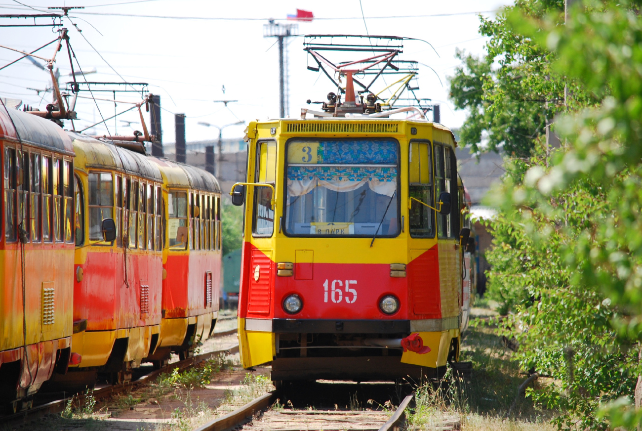 Волжский, 71-605 (КТМ-5М3) № 165; Волжский — Трамвайное депо