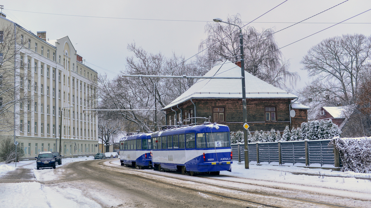 Рига, Tatra T3A № 30253
