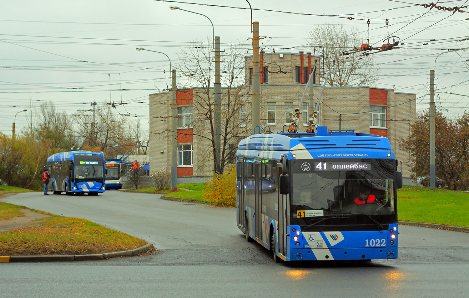 Санкт-Петербург, Тролза-5265.08 «Мегаполис» № 1022
