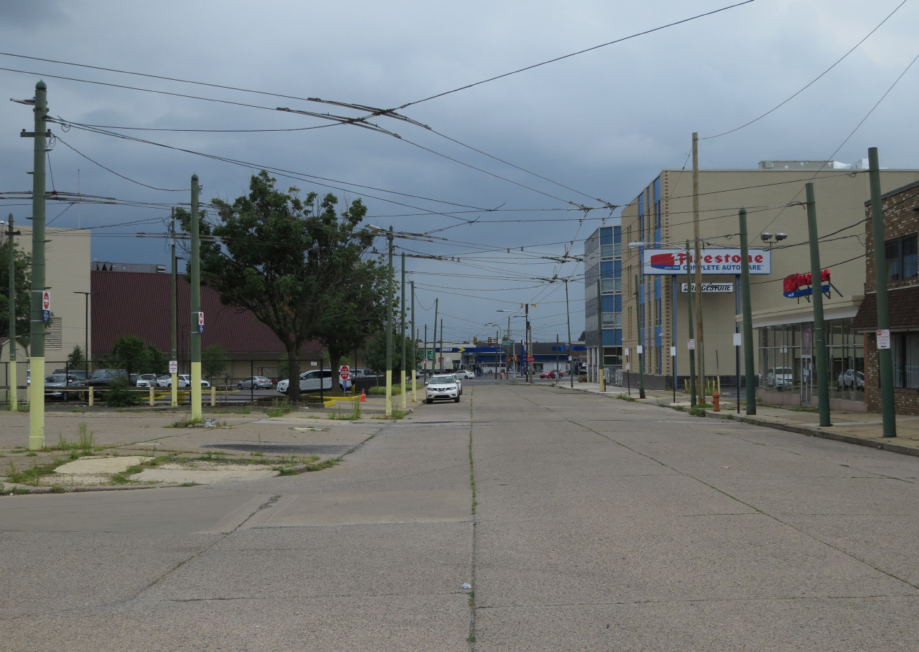 Филадельфия — Троллейбусные линии и инфраструктура