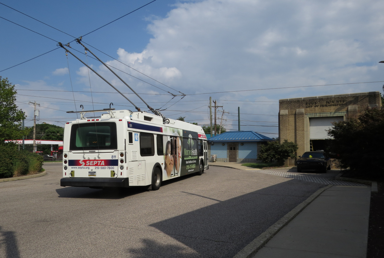 Philadelphia — Trolleybus Lines and Infrastructure
