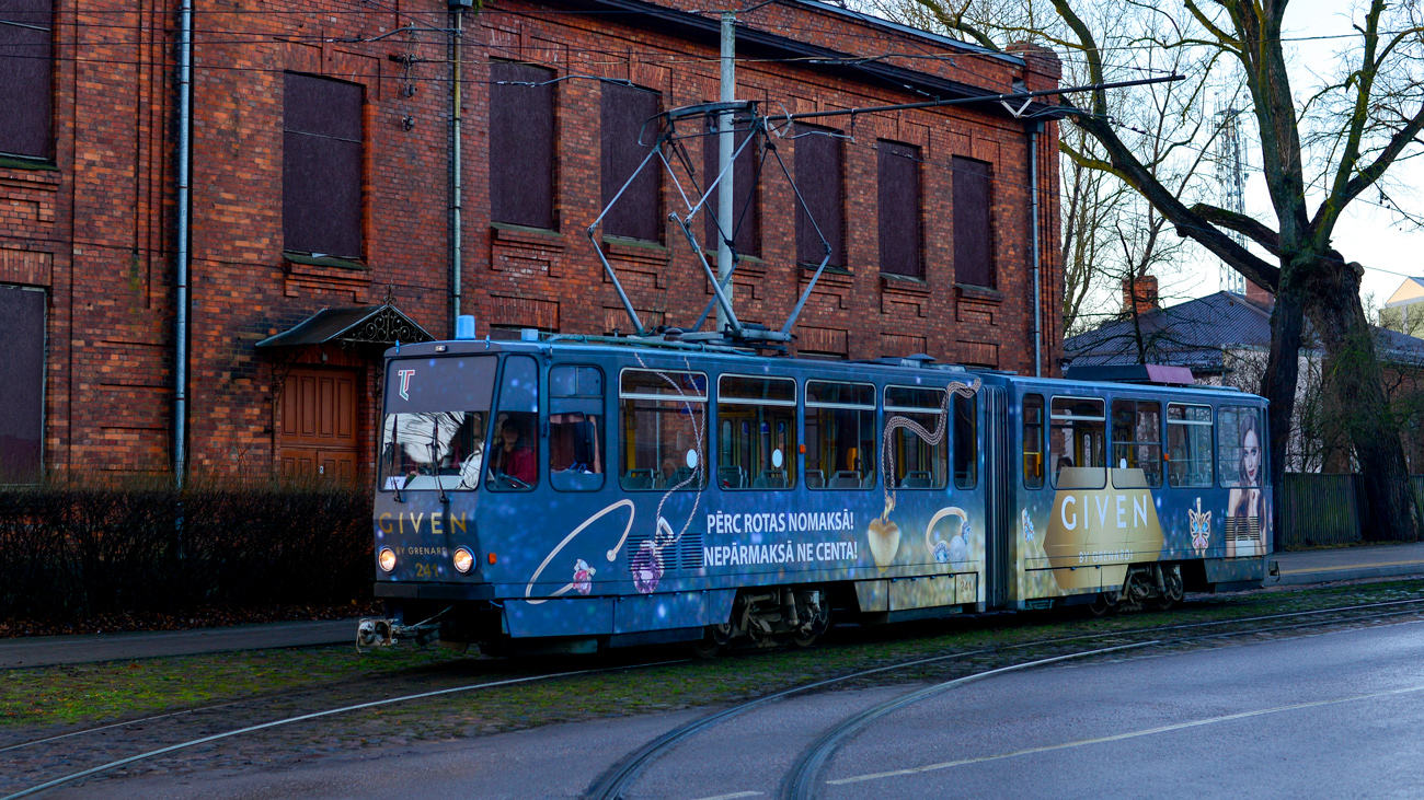 Лиепая, Tatra KT4D № 241