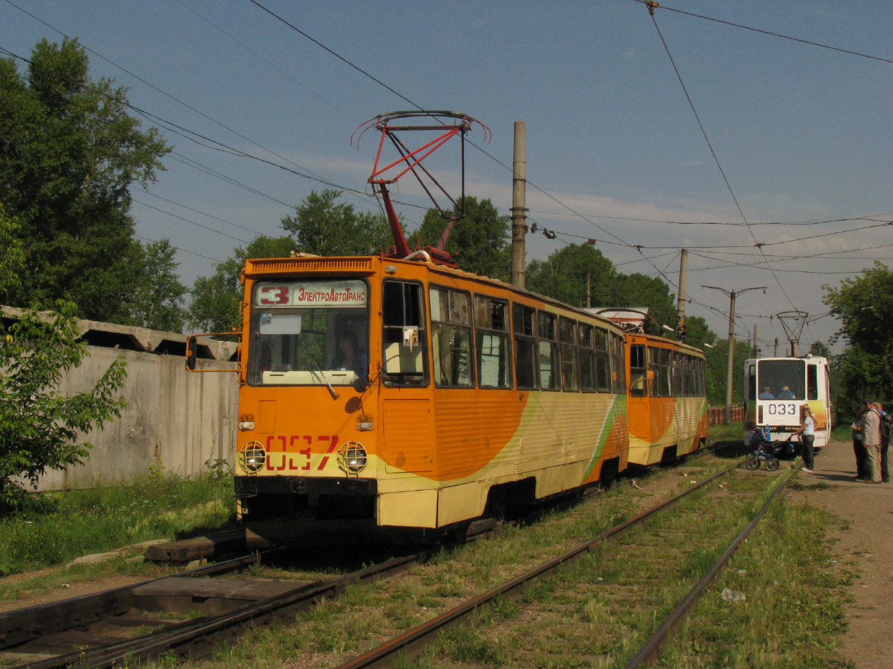 Усолье-Сибирское, 71-605 (КТМ-5М3) № 037