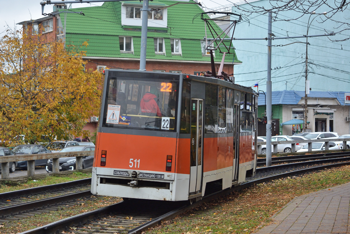 Краснодар, 71-605ТН (КТМ-5М3Р8) № 511