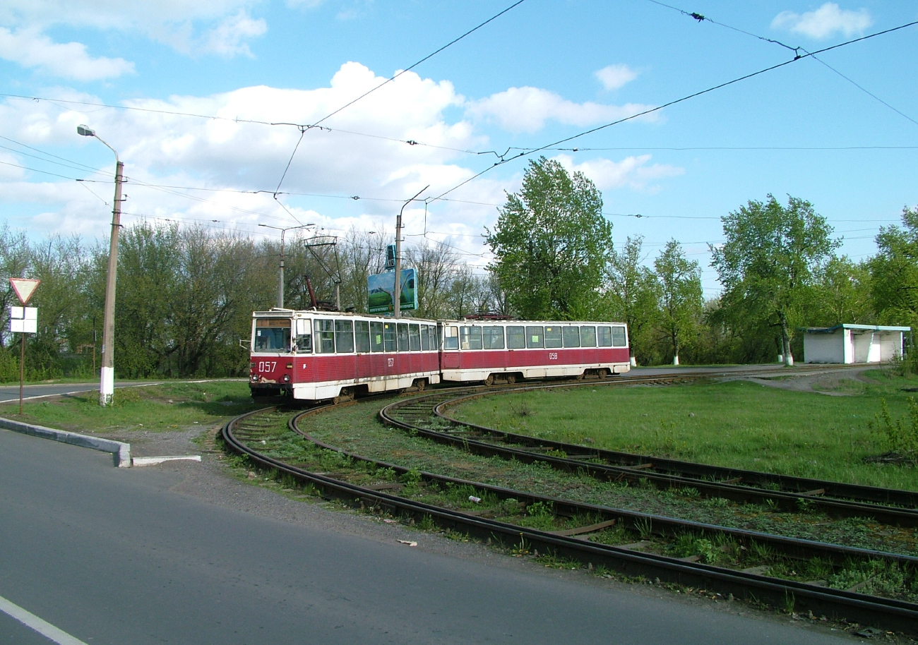Авдеевка, 71-605 (КТМ-5М3) № 057; Авдеевка, 71-605 (КТМ-5М3) № 058