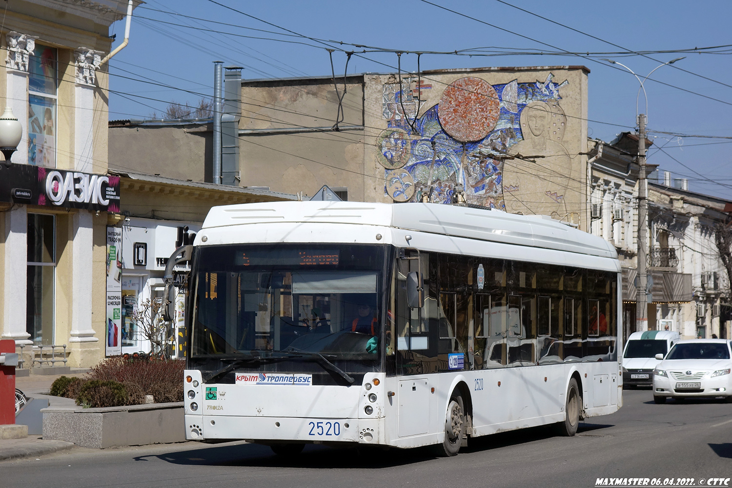 Trolleybus de Crimée, Trolza-5265.02 “Megapolis” N°. 2520