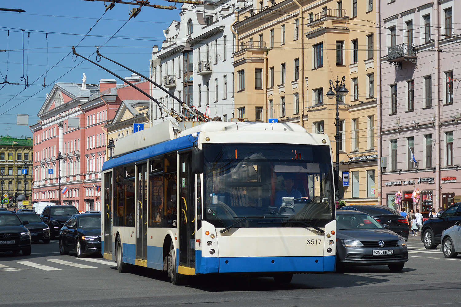 Санкт-Петербург, Тролза-5265.00 «Мегаполис» № 3517