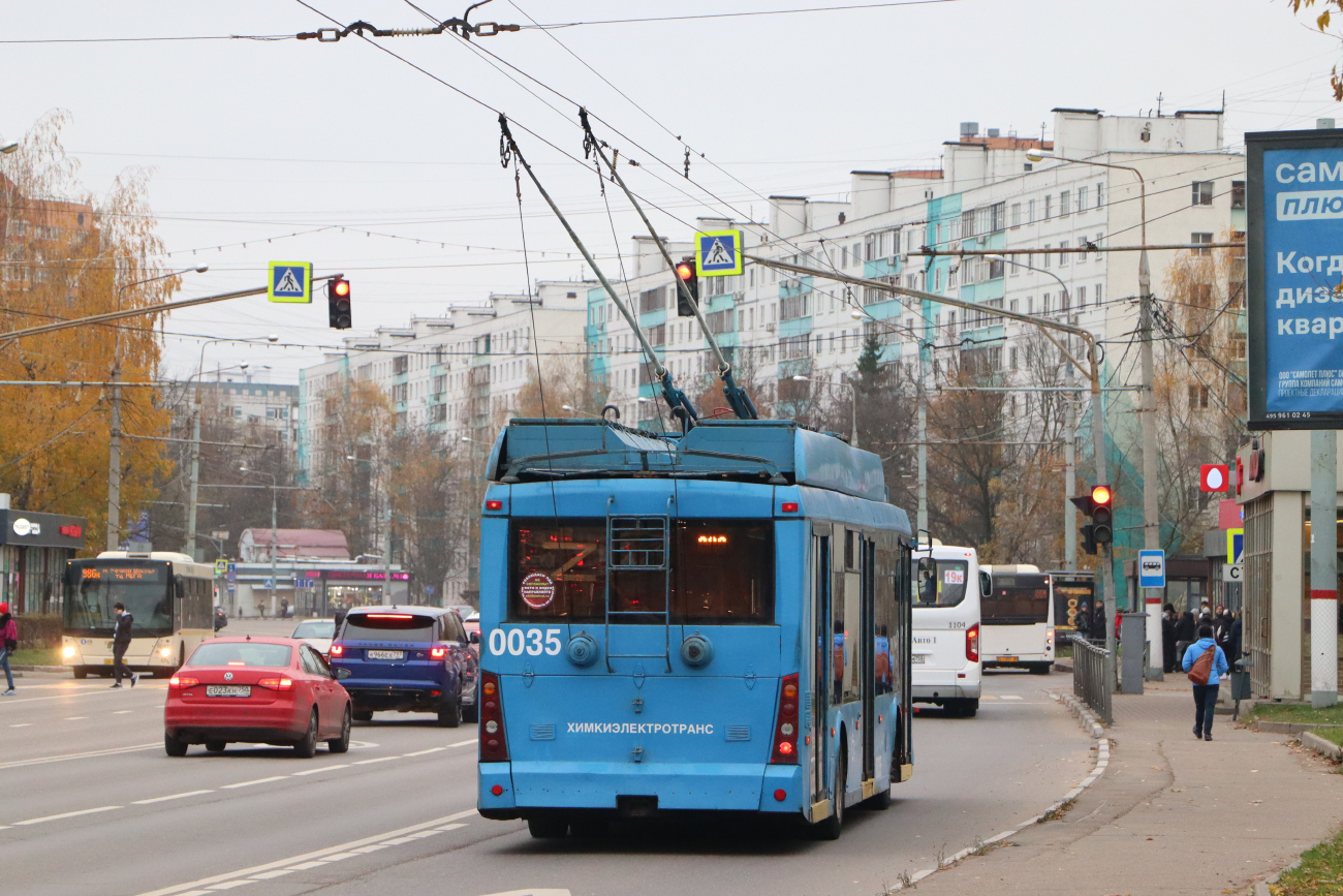 Химки, Тролза-5265.00 «Мегаполис» № 0035