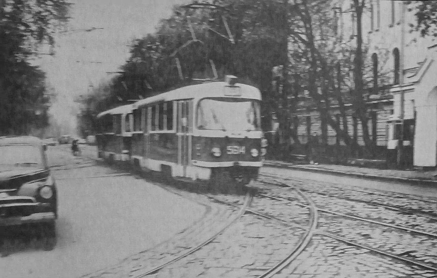 Москва, Tatra T3SU № 5614