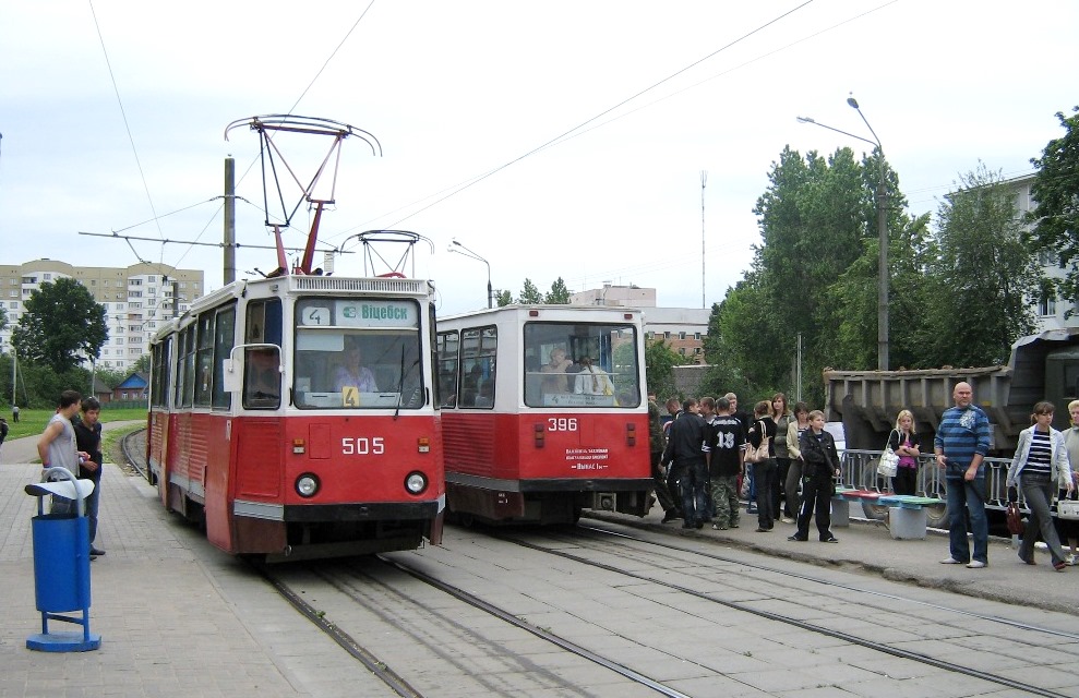 Витебск, 71-605А № 505; Витебск, 71-605А № 396