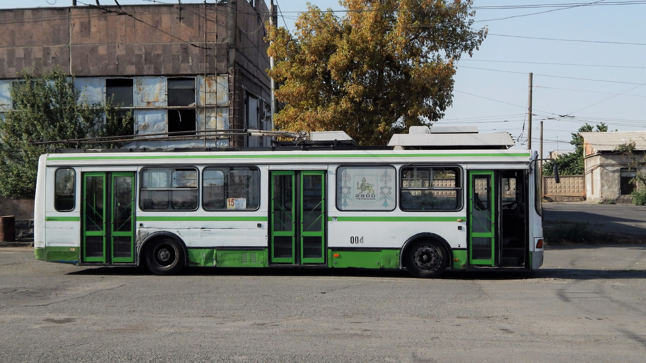 Ереван, ЛиАЗ-5280 (ВЗТМ) № 004