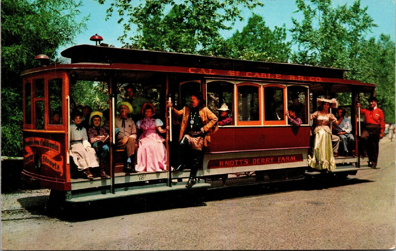 Los Angeles, Hammond cable car № 6; Los Angeles — Knott's Berry Farm Cable Cars 1955-1979