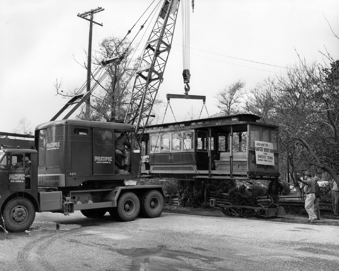 Анахайм, Hammond cable car № 49; Лос-Анджелес — Кабельные трамваи Knott's Berry Farm 1955-1979