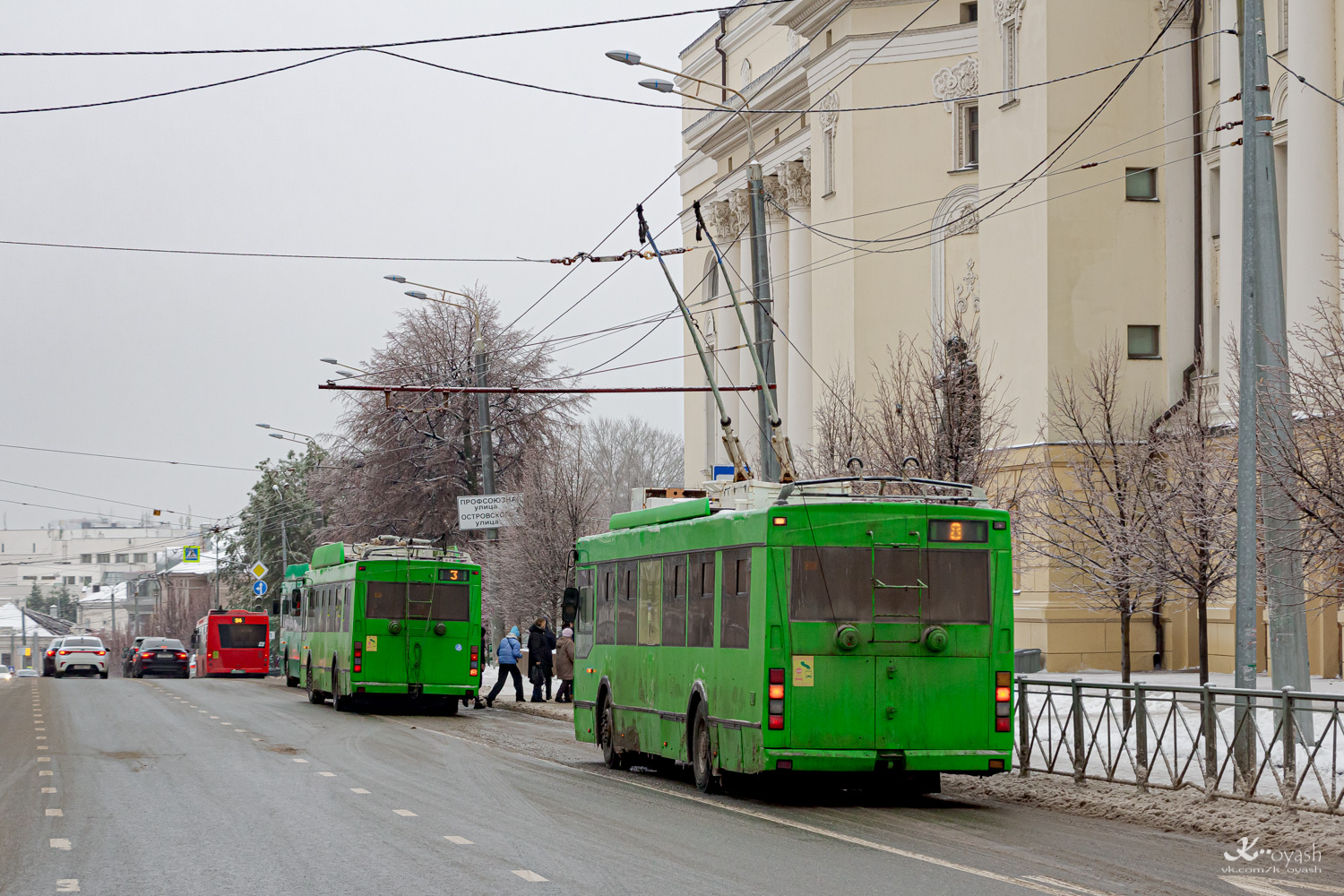 Казань, Тролза-5275.03 «Оптима» № 2332 Казань, Тролза-5275.03 «Оптима» № 2332