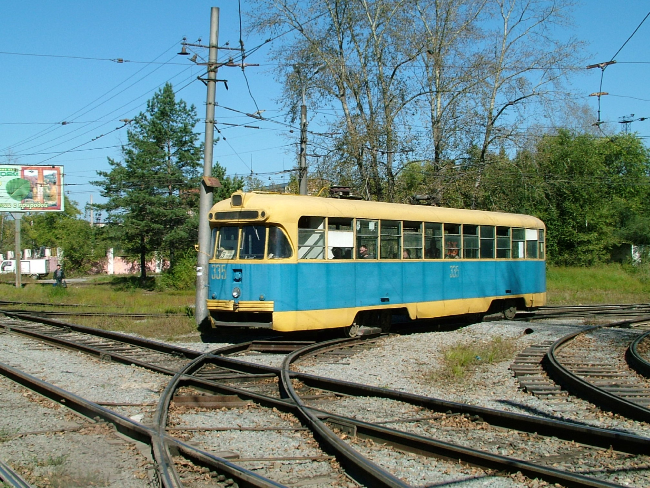 Хабаровск, РВЗ-6М2 № 335; Хабаровск — Линии электротранспорта и инфраструктура