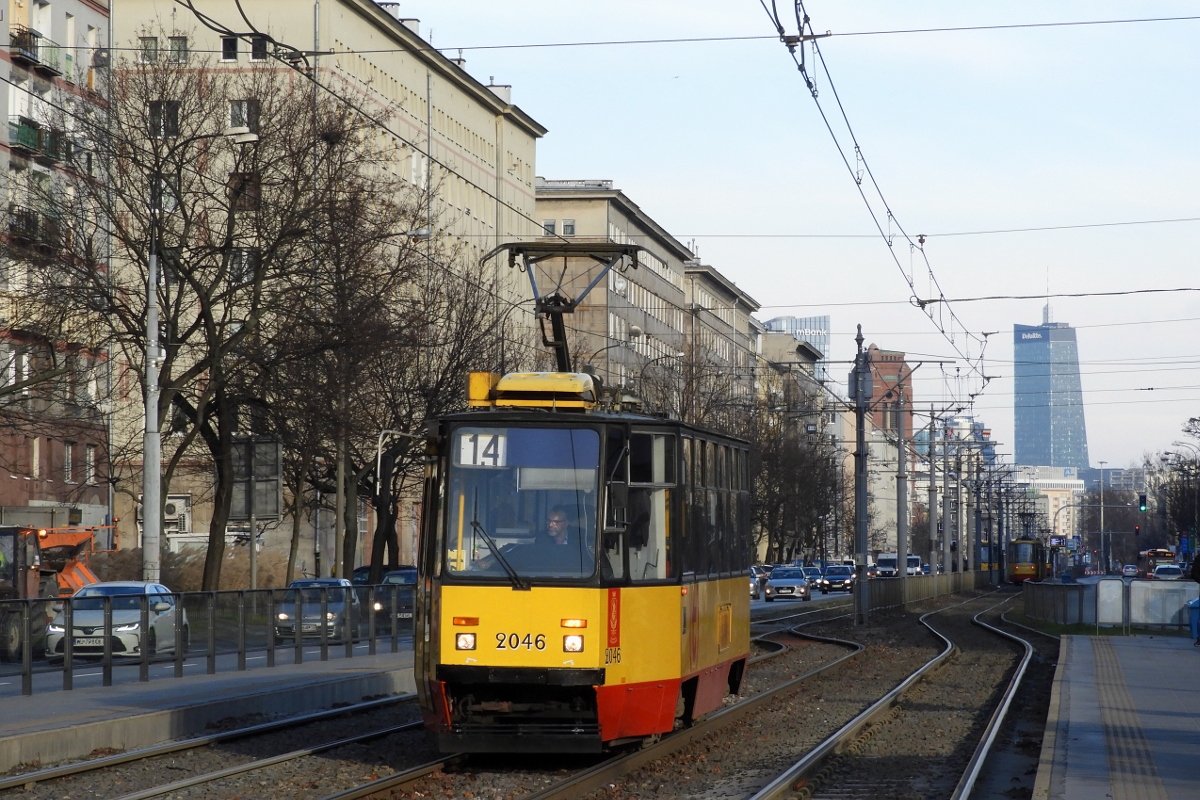Варшава, Konstal 105N2k № 2046