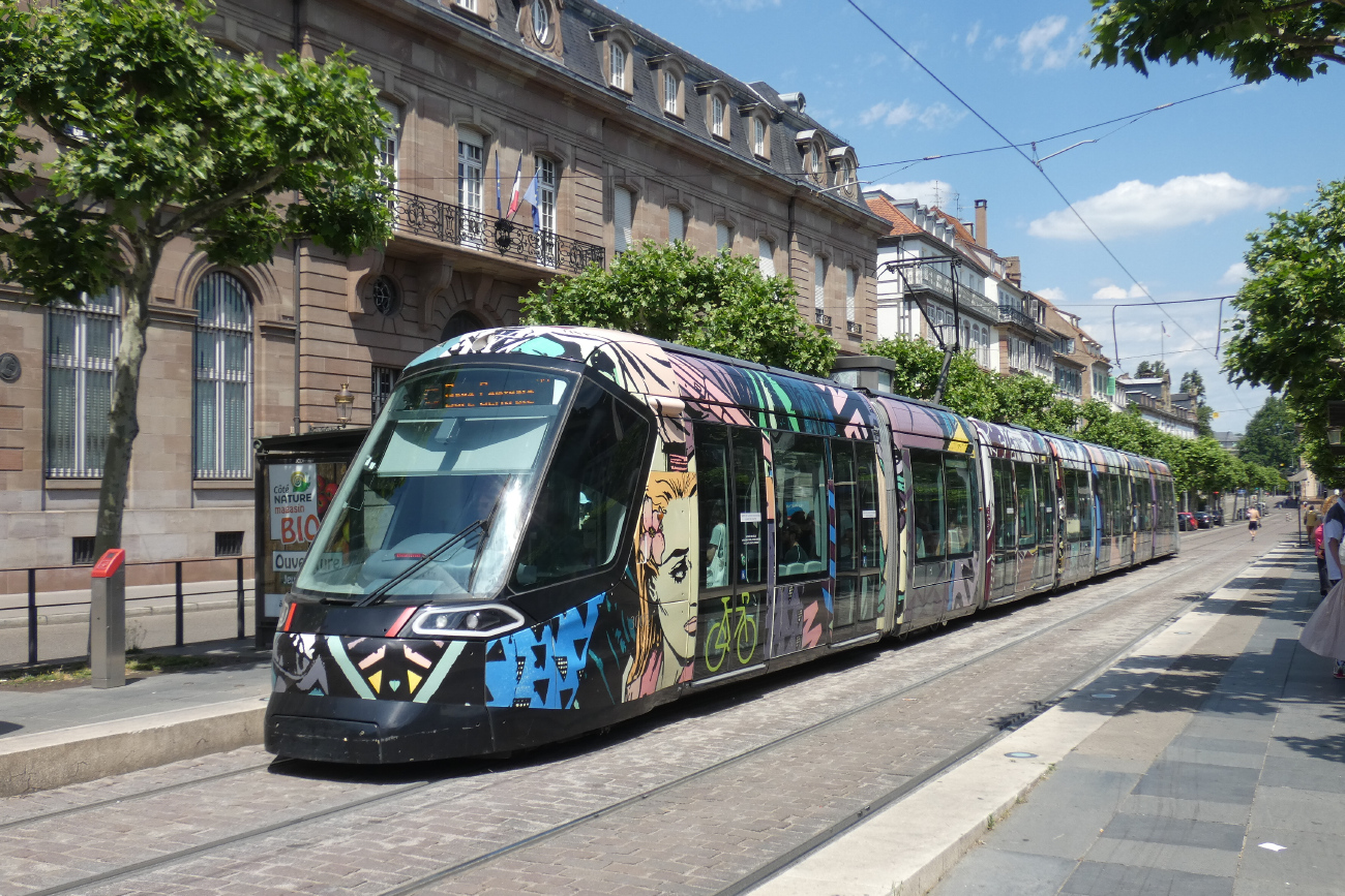 Страсбург, Alstom Citadis 403NG № 3008