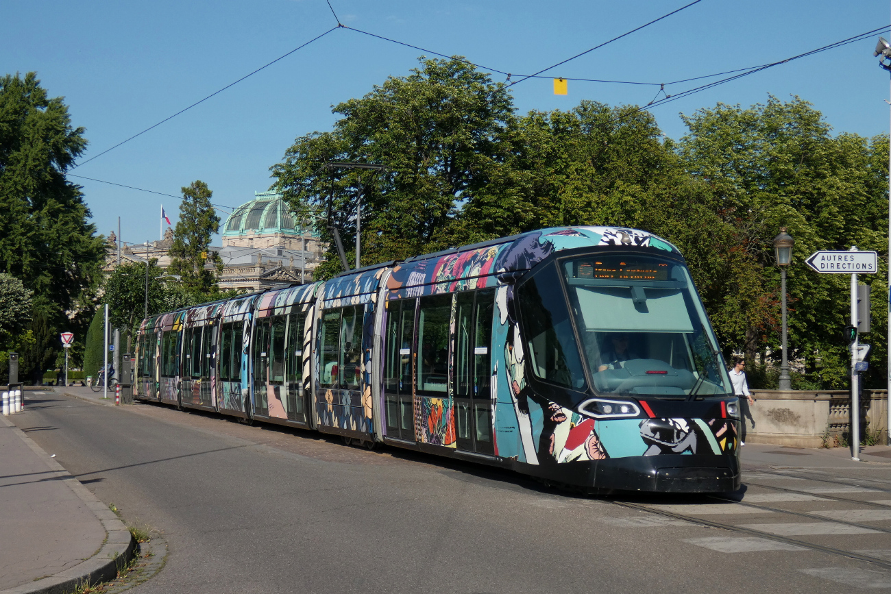 Strasbourg, Alstom Citadis 403NG Nr. 3008
