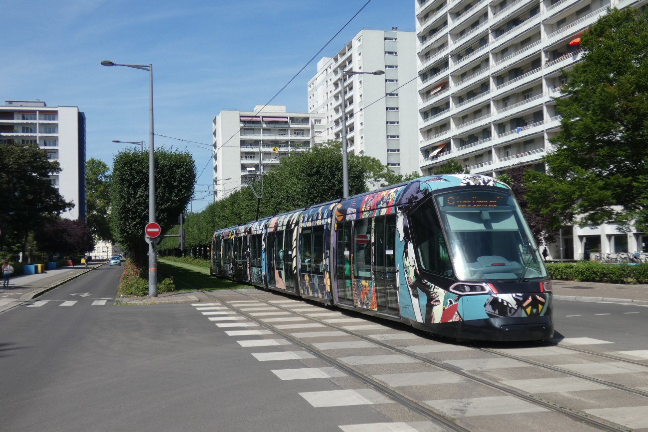 Страсбург, Alstom Citadis 403NG № 3008