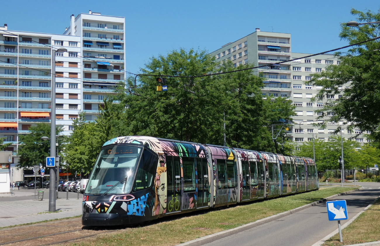 Страсбург, Alstom Citadis 403NG № 3008